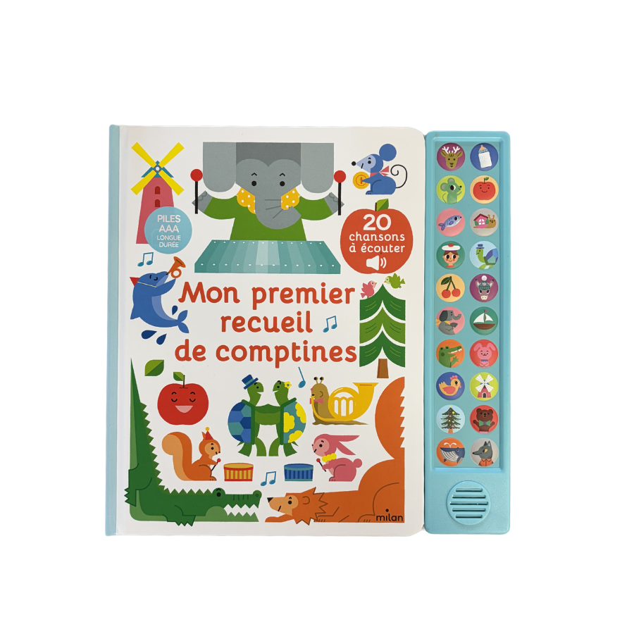 Mon premier recueil de comptines - Livre sonore