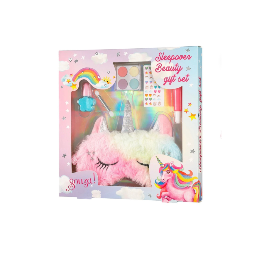 Set maquillages et masque licorne