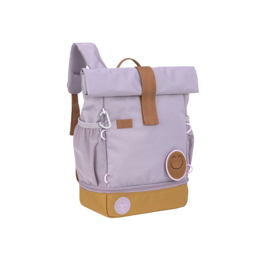 Sac à dos rolltop mauve small