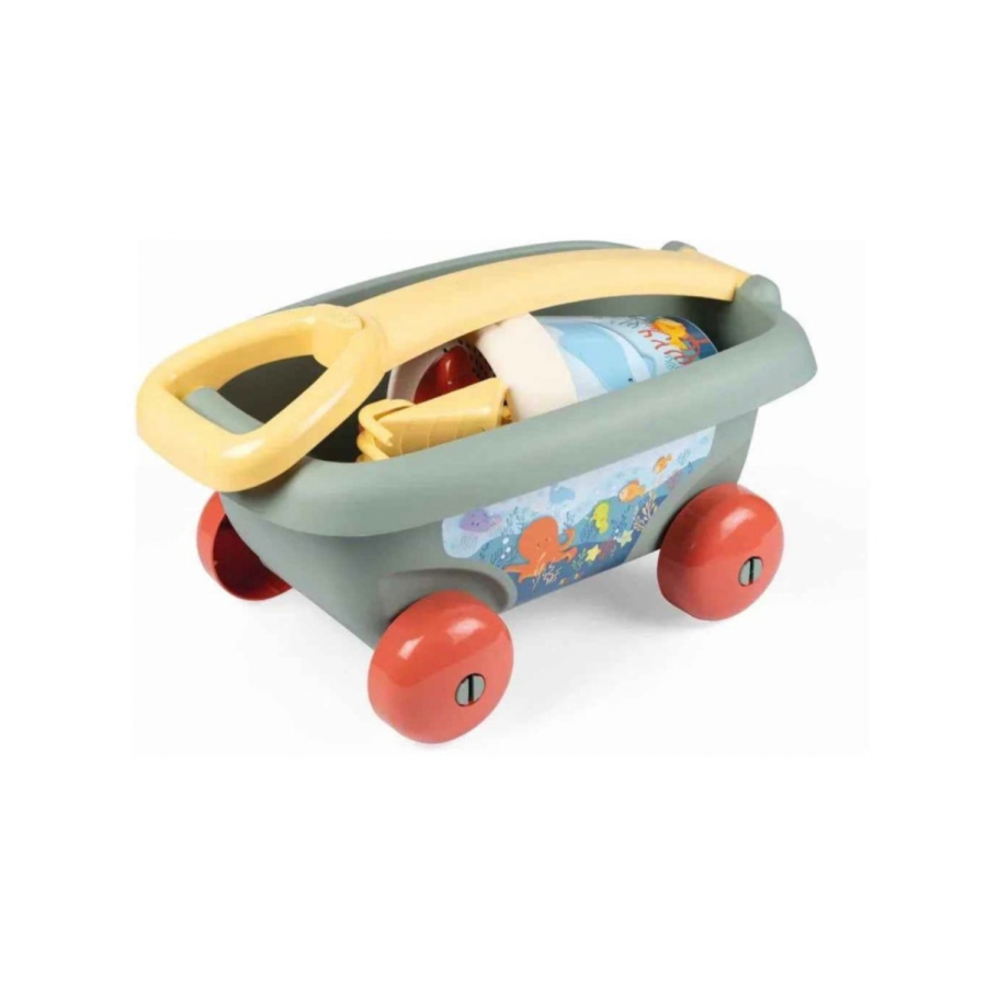 Chariot et jeux de plage